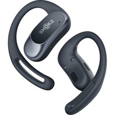 Shokz OpenFit Air Open-Ear True Wireless Earbuds, Black, Lightweight Sporty