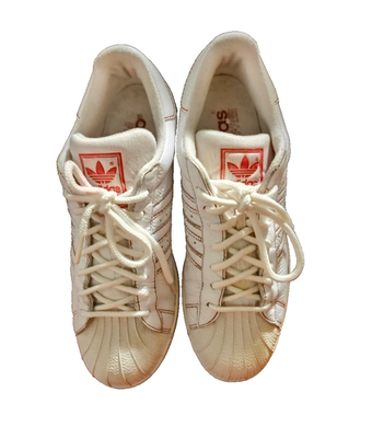 adidas gazelle silver green womens Adidas Women's Superstar Vintage 'White/Black' -Originally $120.00 - main image 1