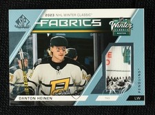 2023 SP Game Used Winter Classic Fabrics Tag 3/3 Danton Heinen #WC-24 Patch f7a