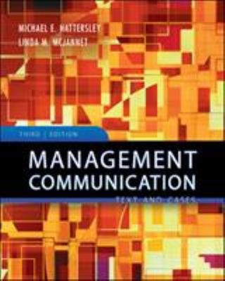 Management Communication : Text and Cases Perfect