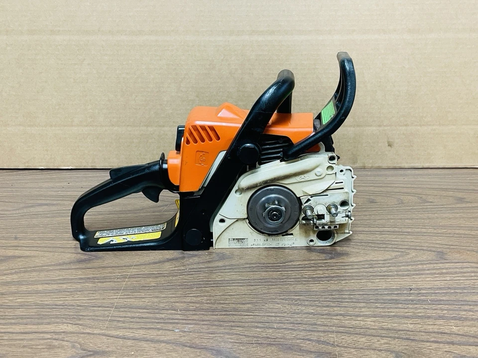 STIHL MS170 Chainsaw Powerhead - STARTS & RUNS NEEDS SERVICED Read Notes 🛠️🔧 - Image 2 of 4