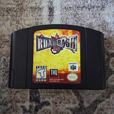 Road Rash 64 Nintendo 64 N64 Game Pak Cartridge THQ NTSC-U/C T