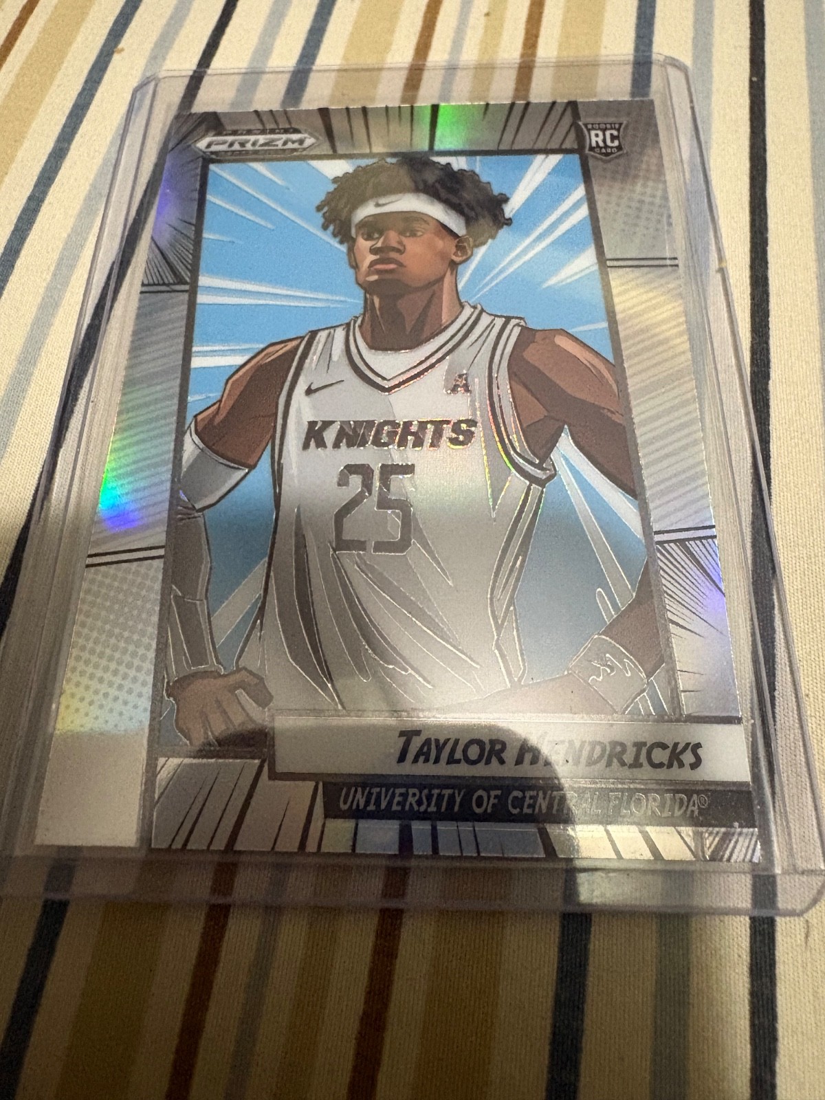 2023 Panini Prizm Draft Picks Taylor Hendricks Manga Rookie Case Hit Ssp #15