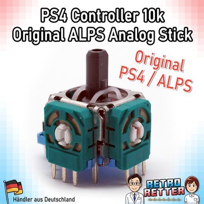 PS4 Controller Original Analog Stick 10k weiß ALPS Poti Thumbstick PlayStation 4
