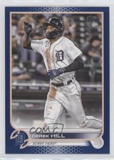 2022 Topps Update Royal Blue Derek Hill #US72 0vs8