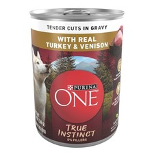 Purina ONE High Protein Wet Dog 13 Ounce (Pack of 12), Tender Cuts in Gravy 4.59 per gallon