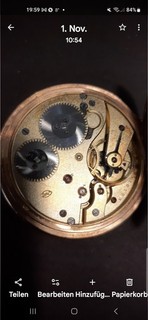 IWC Schaffhausen aus Familienbesitz.Ca 1913 Handaufzug 14 Rubis.(358111)