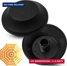 2Pcs Patio Umbrella Tip Caps Replacement Part Outdoor Cantilever Umbrella Top Sc