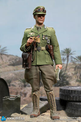 Dragon Dreams DID 1/6 Maßstab Zweiter Weltkrieg Deutsch-Afrika-Korps Infanteriekappe Wilhelm D80151