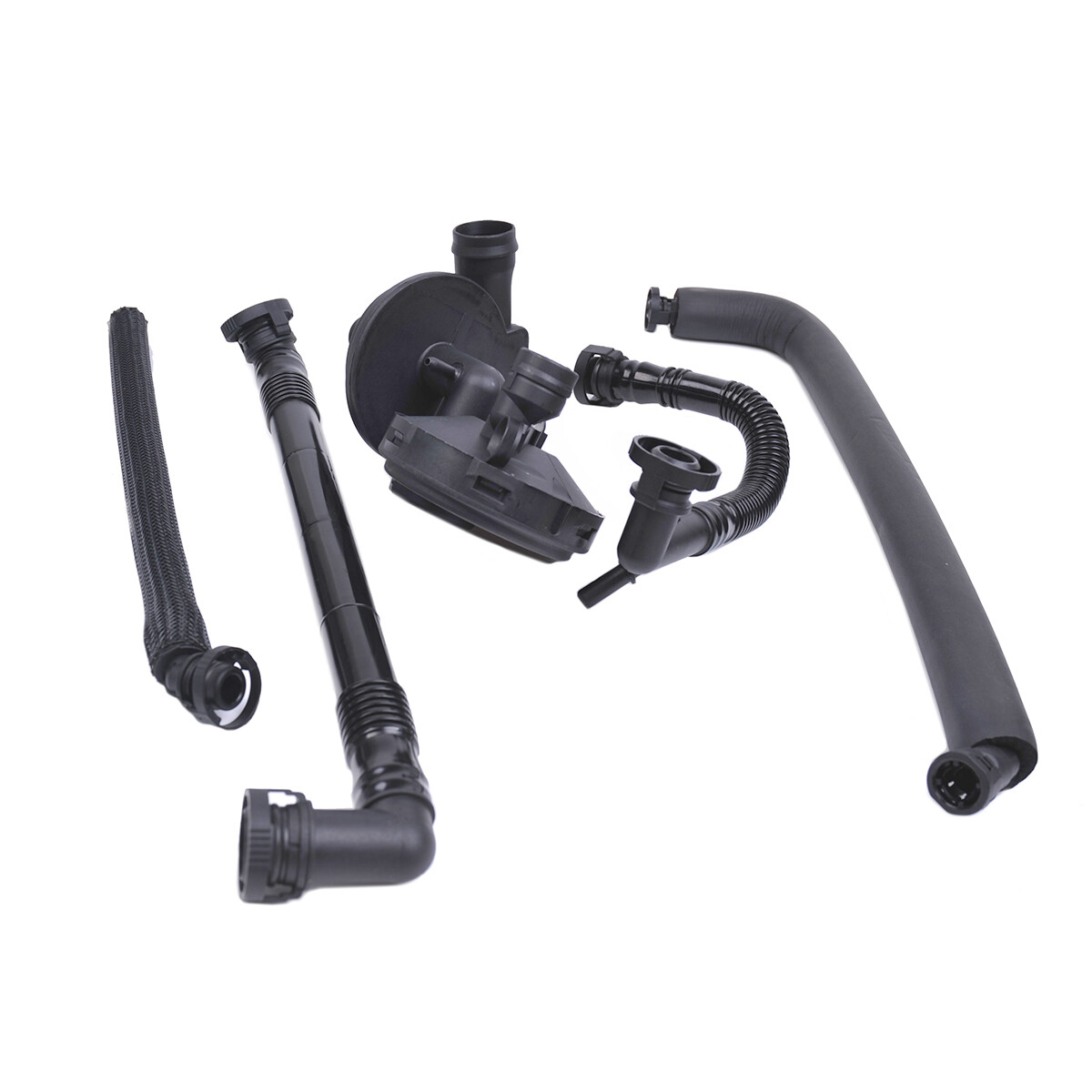 Crankcase Vent Valve Breather Hose Kit for BMW E46, E39, E605 Piece