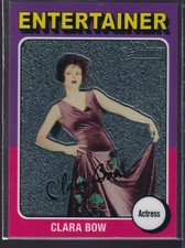 CLARA BOW #C90 • 2009 Topps American Heritage • #'d /1776 Chrome