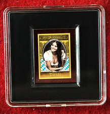 999er Feingoldbarren / Bayern / Motiv: DIRNDL / Neu -OVP- im Plexiglasrahmen