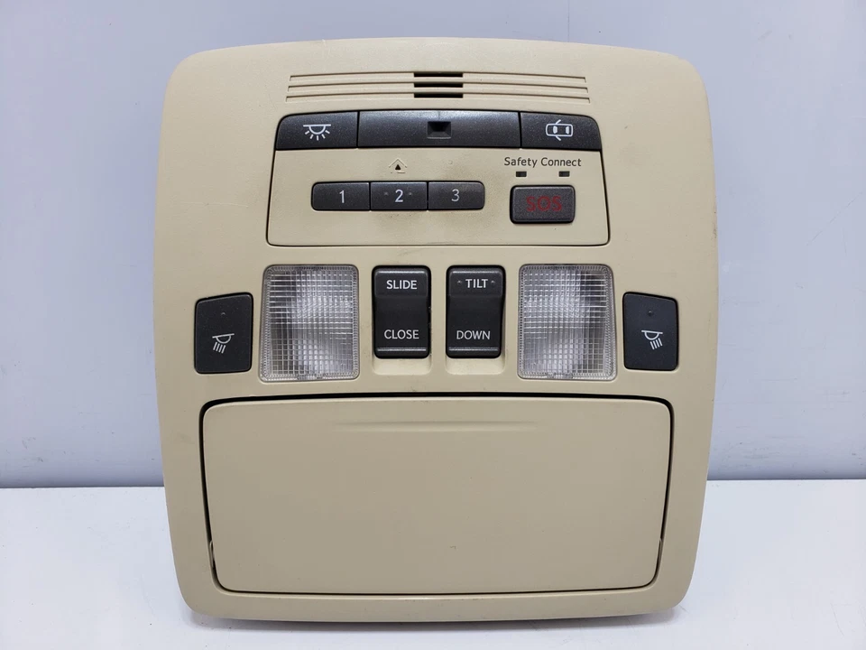 ✅ 10-12 OEM Lexus ES350 techo superior cúpula lámpara de lectura panel de luz Foto 2 de 4