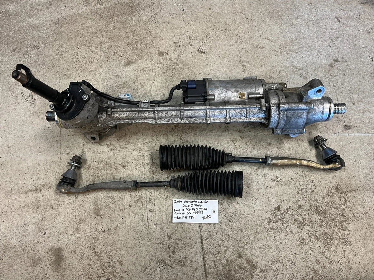 12-19 MERCEDES BENZ GL ML GLE GLS W166 OEM STEERING RACK & PINION  