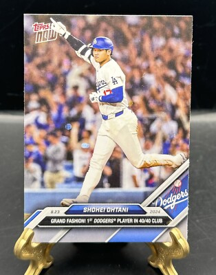 Shohei Ohtani 40/40 Club 2024 MLB TOPPS NOW Card 584 | eBay