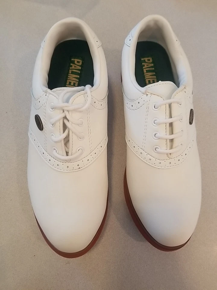 Zapatos de golf Arnold Palmer Performance Series para mujer talla 8W AP2500 blancos RAROS NUEVOS Foto 4 de 4