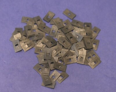 1/16'' Stud Size Flat Speed Nuts 7/32'' x 3/8'' (100) Emblems Scripts Universal