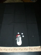 Home Collections by Raghu Kitchen Towel Snowman 18" x 29" (SU148)