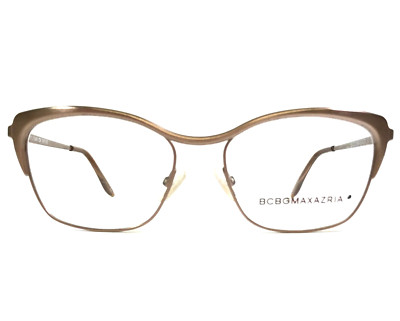 BCBGMAXAZRIA Eyeglasses Frames FILIPA SAND Matte Brown Cat Eye 50-16-135