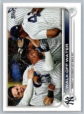 Gleyber Torres 2022 Topps Walk-Off Water #119 New York Yankees Checklist