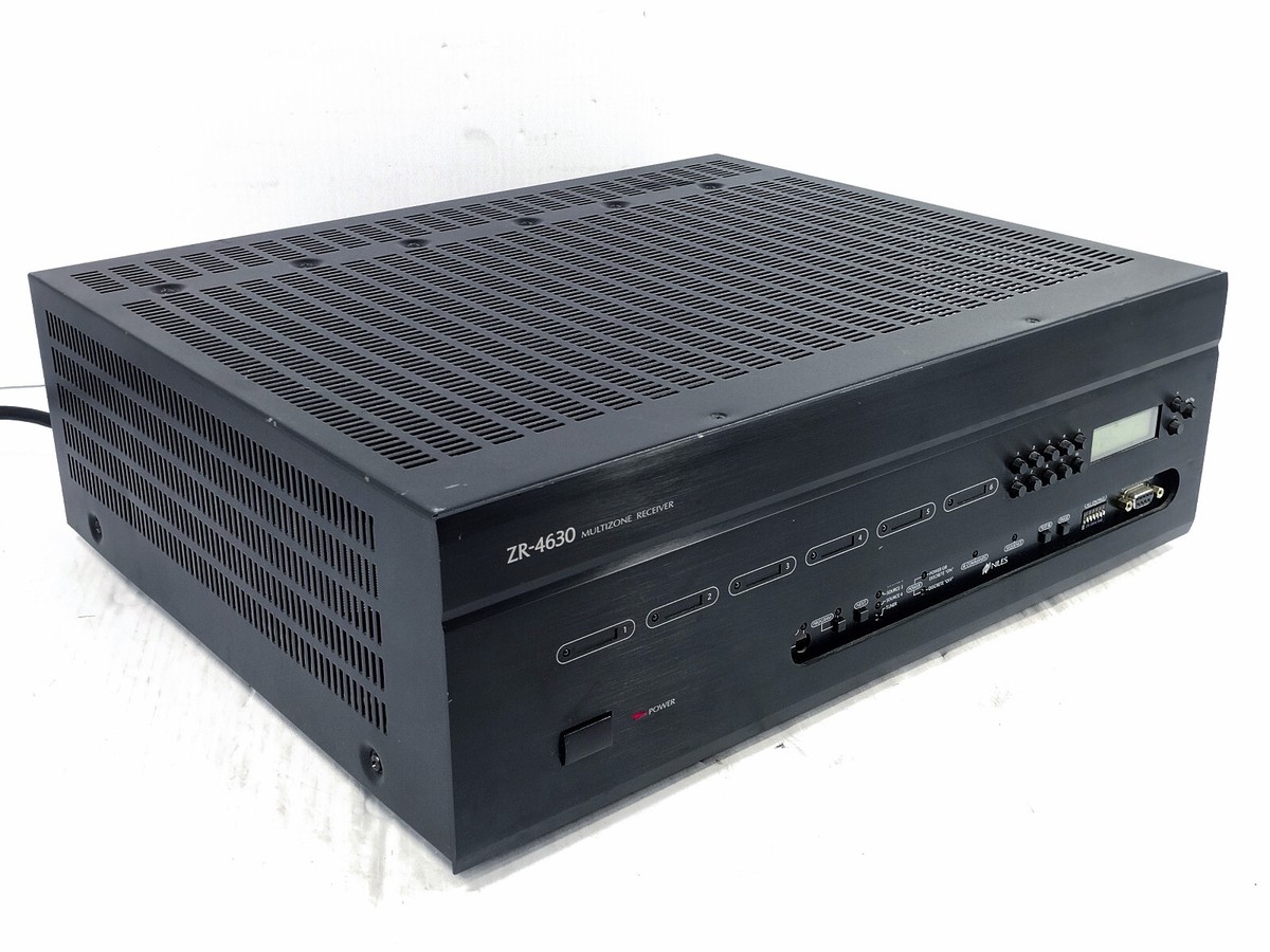 Niles ZR-4630 MultiZone 4-Source 6-Room Audio Amplifier Powers