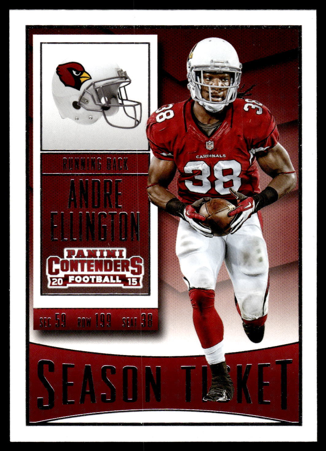 2015 Panini Contenders #14 Andre Ellington NRMT or Better