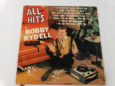 Bobby Rydell All the Hits Volume One C-1019 Cameo LP Record 1962