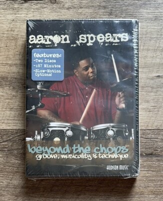 Aaron Spears Beyond the Chops: Groove, Musicality and Technique (DVD, 2-Disc)NEW