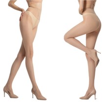 Luxallacki 1D Ultra-Thin Pantyhose High Density Smooth Stocking Tights for Women