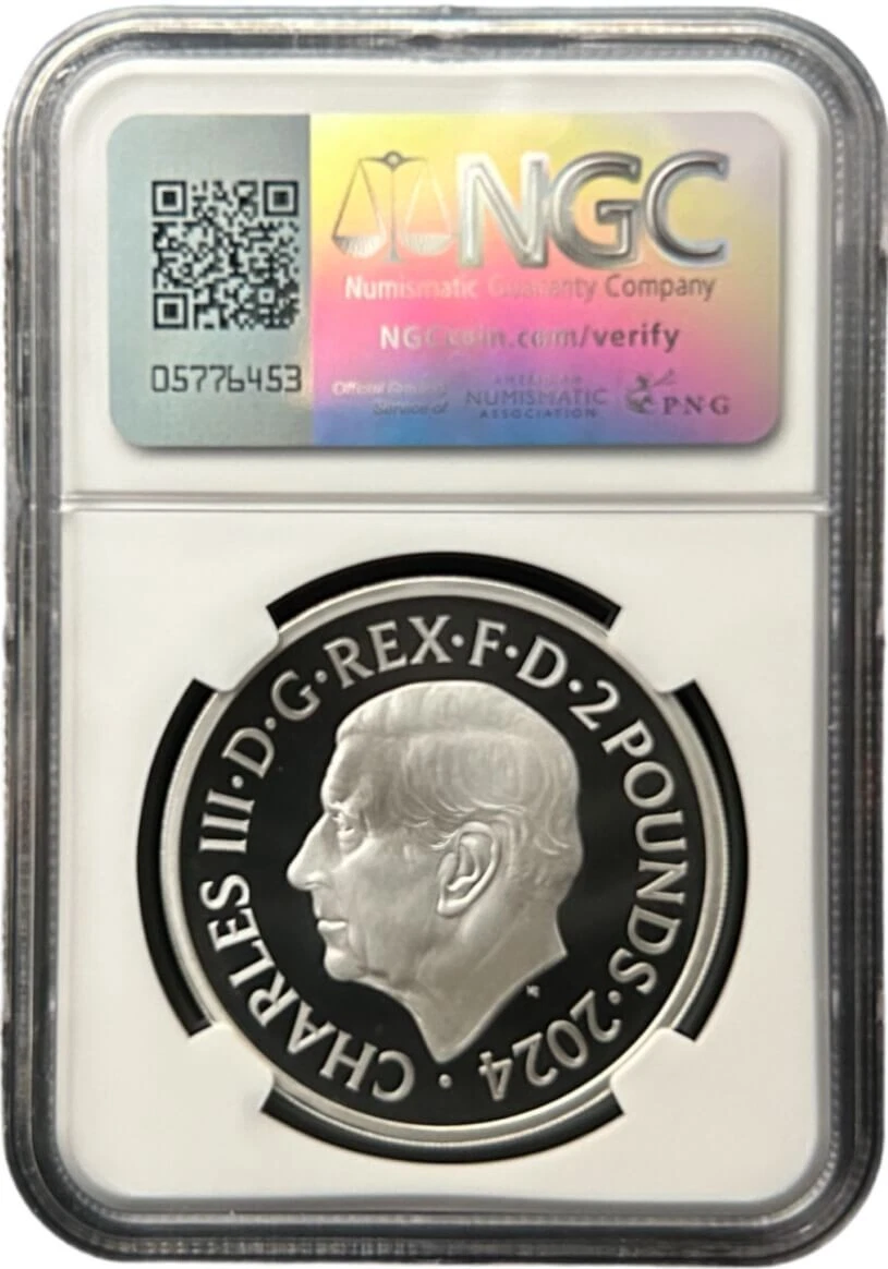 2024 Great Britain £2 1oz Silver D-Day 80th Anniversary NGC
