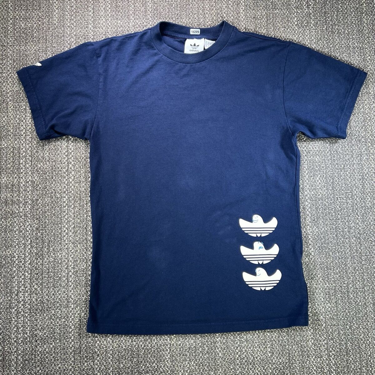 Adidas x Mark Gonzales Gonz Shmoo T Shirt XS Blue Ghost Adidas x Mark Gonzales Gonz Shmoo T Shirt XS Blue Ghost