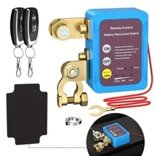 Remote Battery Disconnect Switch 12V 240A Battery Kill Switch for Auto RV ATV