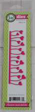 Impression Obsession Floral Heart Strip, Metal Die Cut DIE127-K