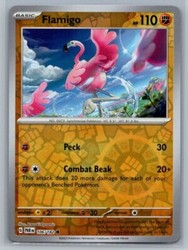 Flamigo 106/182 Reverse Holo Common Paradox Rift Pokemon TCG