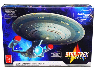 Star Trek The Next Generation TV U.S.S. Enterprise NCC-1701-C Model Kit by AMT
