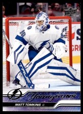 2023 Upper Deck Young Guns #470 Matt Tomkins - Tampa Bay Lightning - Rookie