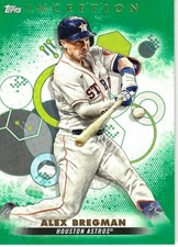 🔥2022 Topps Inception - Alex Bregman #41 Green🔥0630