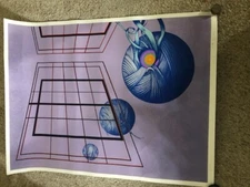 RITA SIMON/ 31/ 300  hand signed in pencil / CIRCLES/ this is my last one