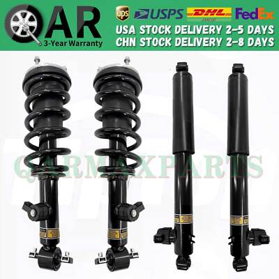 4X Front Rear Shock Struts Assys w/ Adaptive Damping Fit GMC Sierra 1500 2019-23