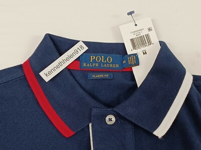 Polo by Ralph Lauren ネイビー ポロシャツ M Polo Ralph Lauren/Polo Shirt（ラルフローレン ポロシャツ）ネイビー