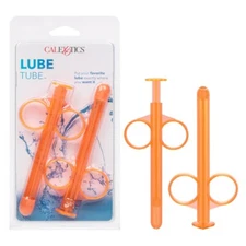 Reusable Refillable XL Anal Lube Tube Personal Lube  Applicator Launcher Orange