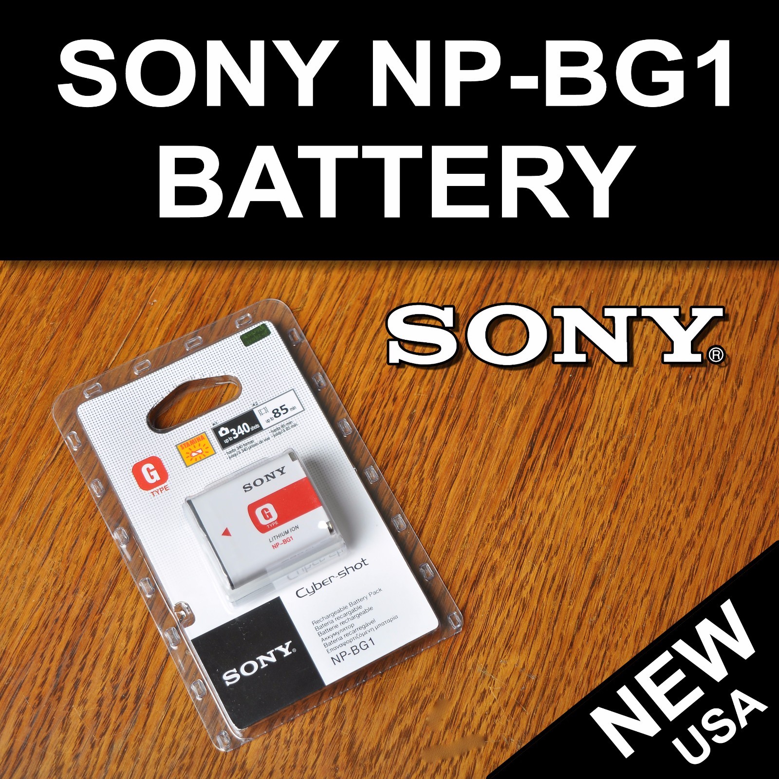 Аккумулятор sony np bg1