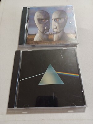 PINK FLOYD 2-CD Bundle The Division Bell and Dark Side of the Moon Used 