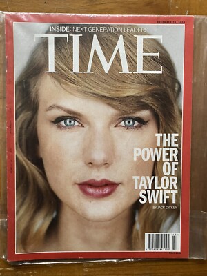 Time Magazine 2014 Taylor Swift The Power Of Next Generation Leaders NO LABEL