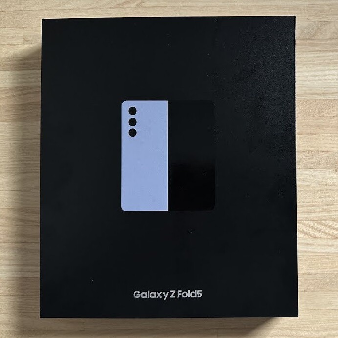 Genuine Samsung Galaxy Z Fold 5 Empty Box - With/Without