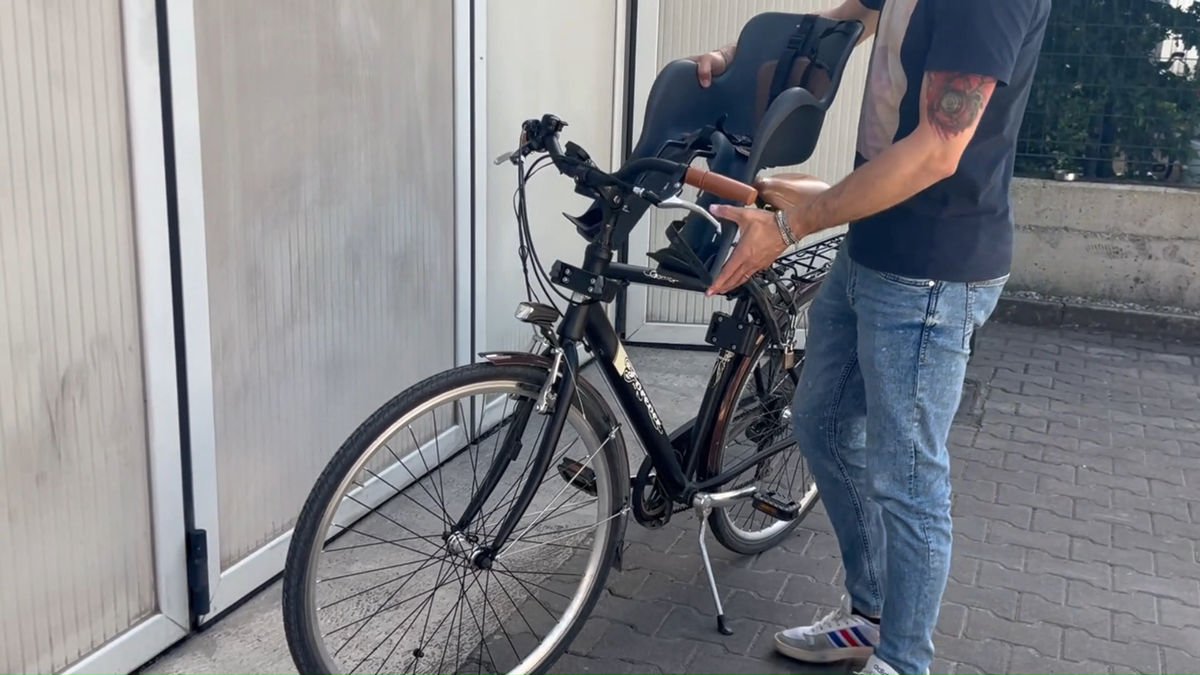Seggiolino anteriore bici Dieffe Ufo 15 kg - Tutto per i bambini In vendita a L'Aquila