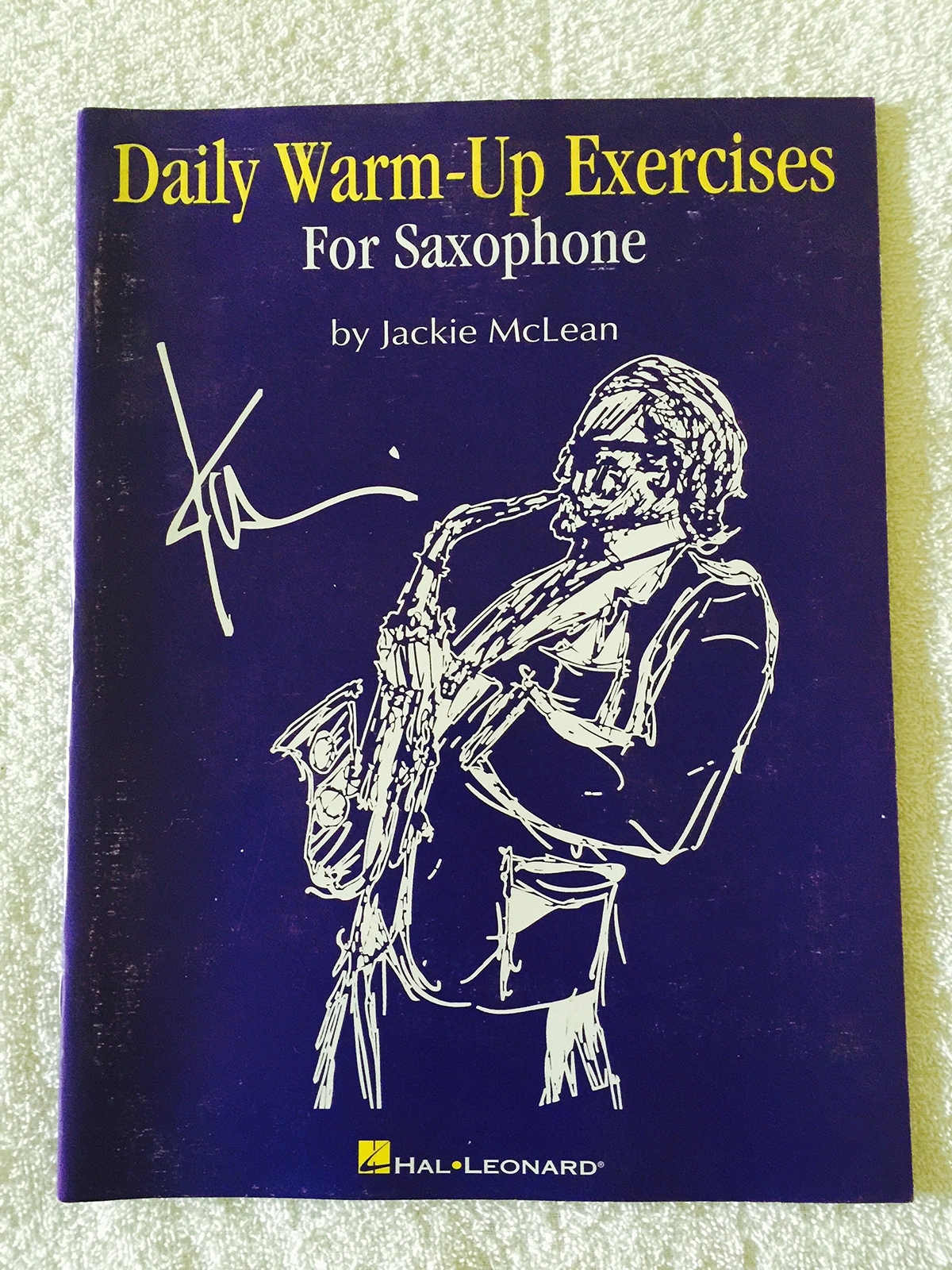 Jackie McLean Daily Warm-Up Exercises for Saxophone (Tascabile)