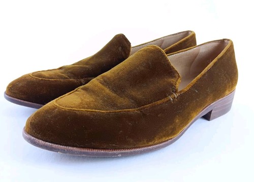 VINTAGE Madewell Suede Shoes Womens 7.5 Brown Heels