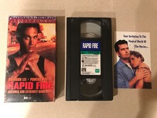 Rapid Fire (VHS, 1996) Brandon Lee, Powers Boothe