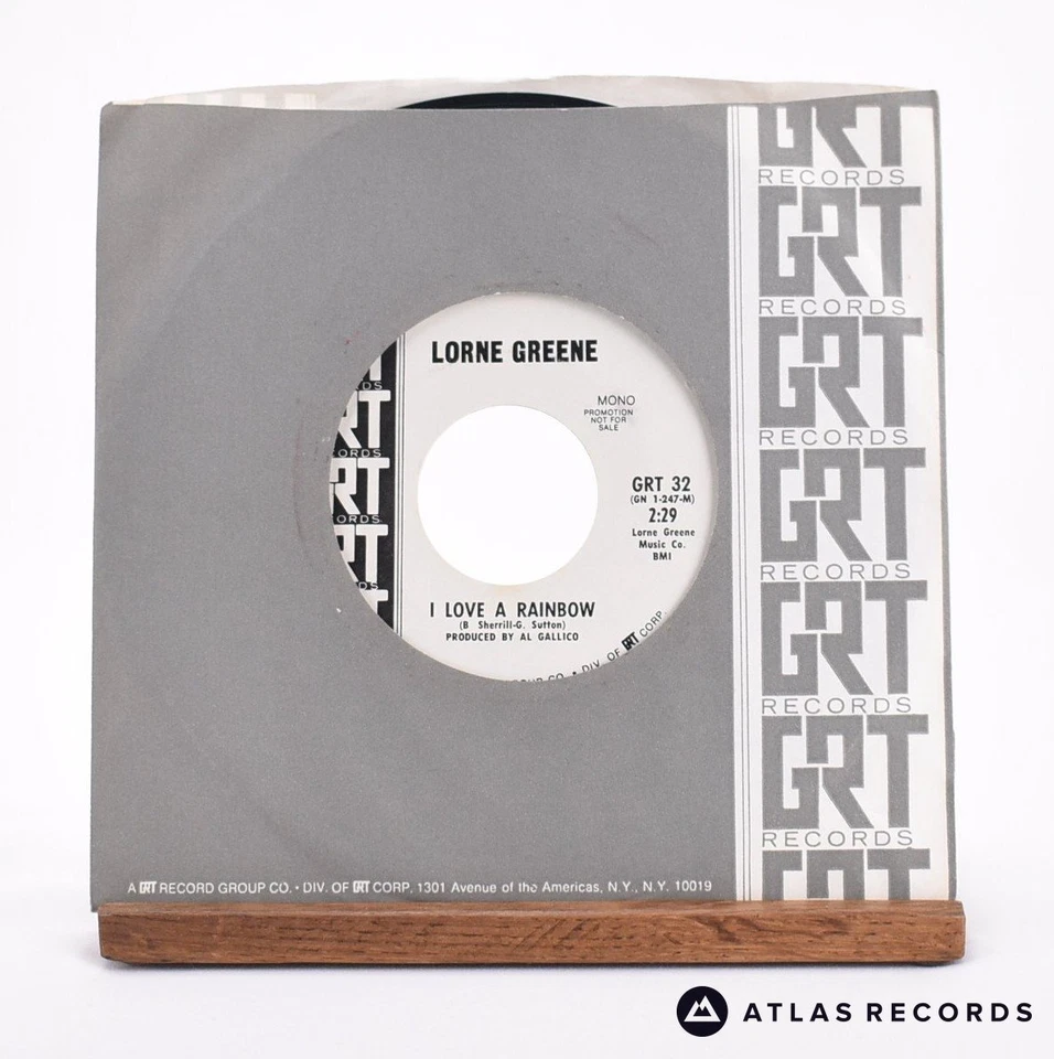 Lorne Greene - Daddy (I'm Proud To Be Your Son) - 7" Vinyl Record - VG+/VG+ Foto 3 de 4